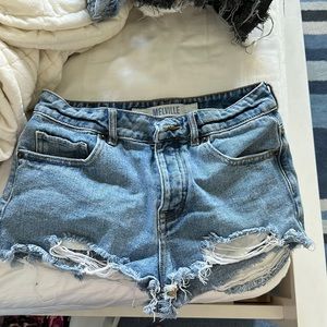 jean shorts
